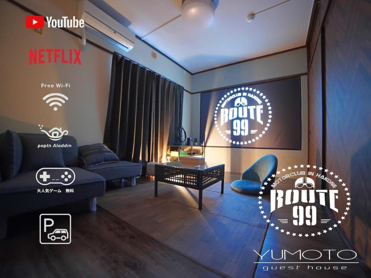 Apartamento Route99 Yumoto 箱根湯本駅近山沿い川沿い 箱根湯本徒歩8分wifi 大人気ゲーム機無料 最大6名 無料駐車場 Exterior foto